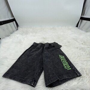 New Hurley Logo Special Process Shorts Cotton Blend Boy’s Size 7 NWT School